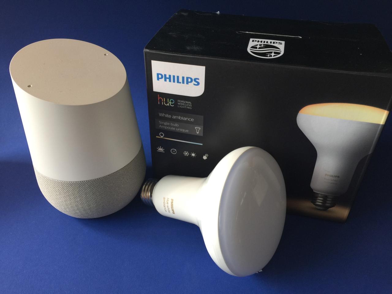 Philips hue google home